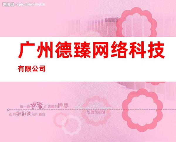 广州德臻网络科技有限公司